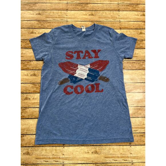 Rivet Apparel Boys Bomb Pop Stay Cool Tshirt Size 6-8 - Picture 1 of 4